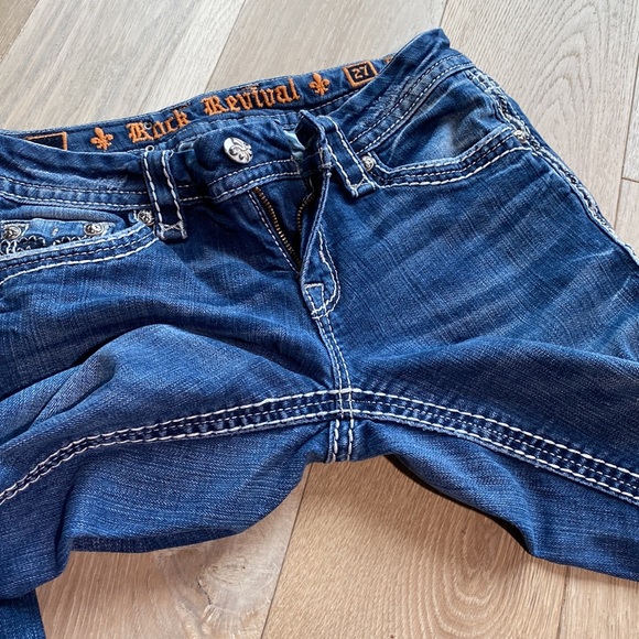 Rock Revival Boot Easy Jeans 27”x33” - Picture 10 of 12